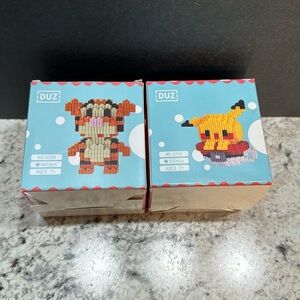 DUZ Magic Block 3D micro block figures. New.